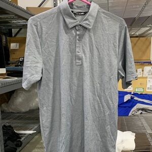 Travis Mathew Gray Polo Shirt